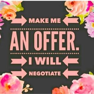 Floral Offer Negotiation Sign